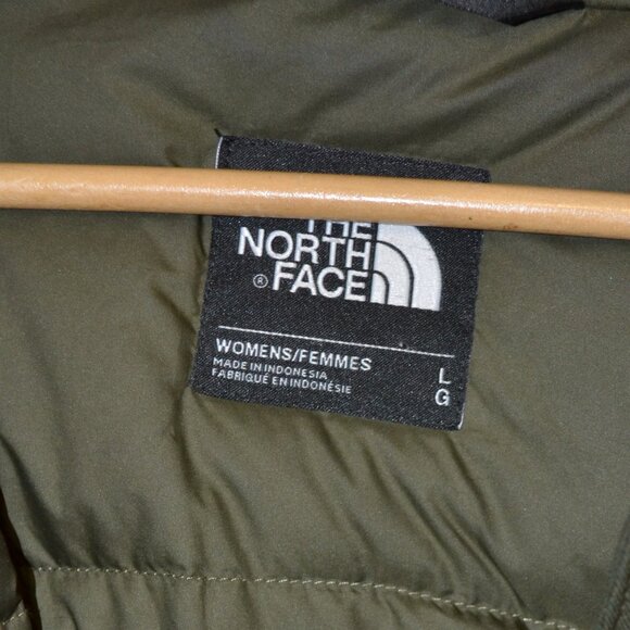 THE NORTH FACE Women Green Zip Front with Detachable Hood Size L - Picture 2 of 10